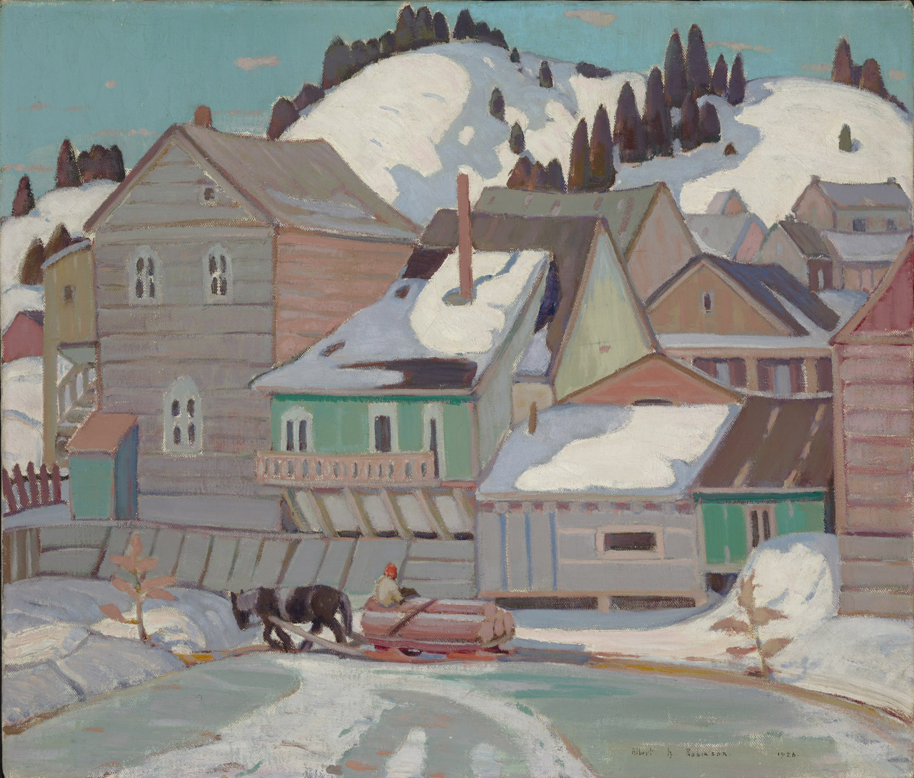 Jour de soleil, La Malbaie de Robinson