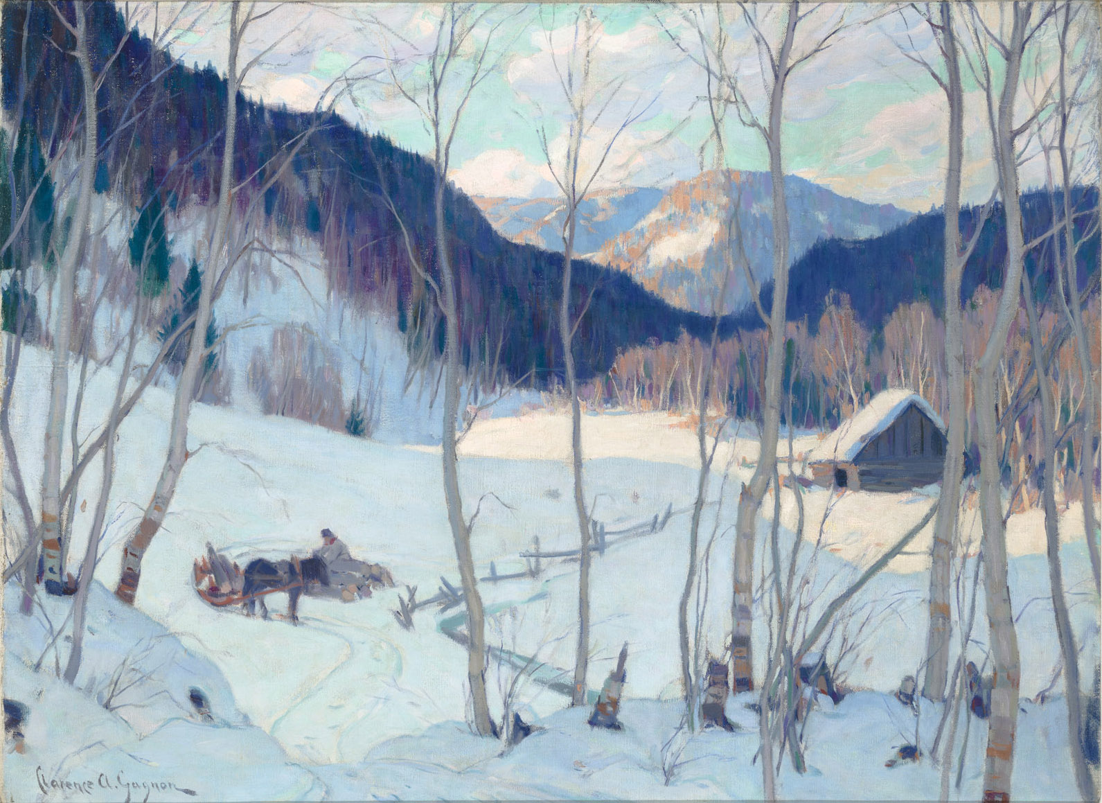 Clarence Gagnon, La Clairière